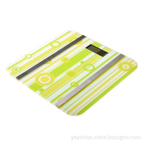 Digital Touch Body Fat Analyzer Scale, Auto Zero-off, Overload and Low-battery Indication
